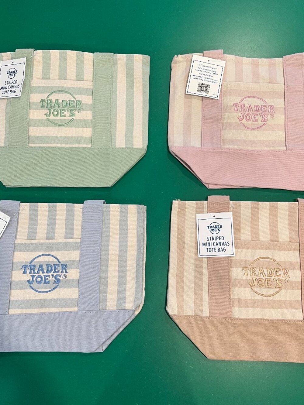 Trader Joe's 2026 Mini Summer Totes - NWT